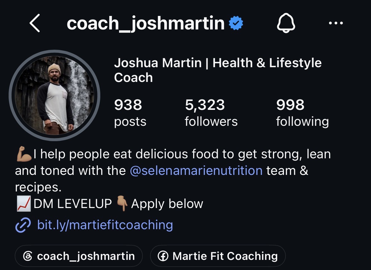 Josh Martin, 5.3K followers