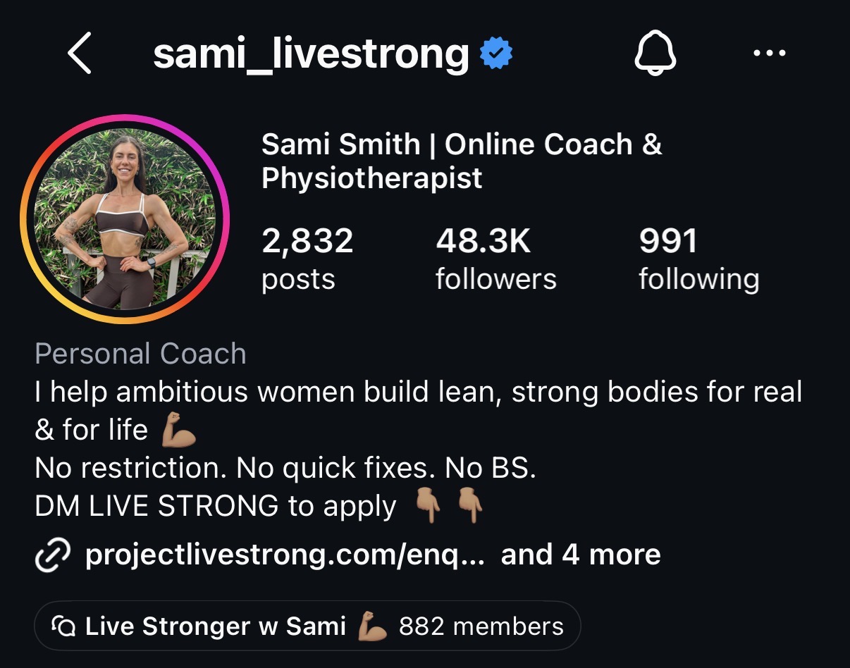 Sami Smith, 48.3K followers